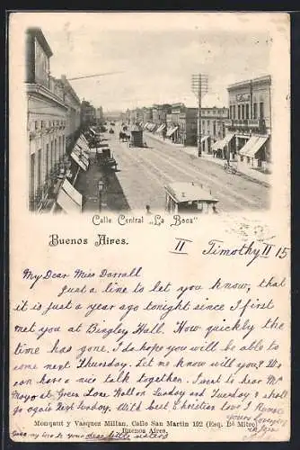 AK Buenos Aires, Calle Central La Boca