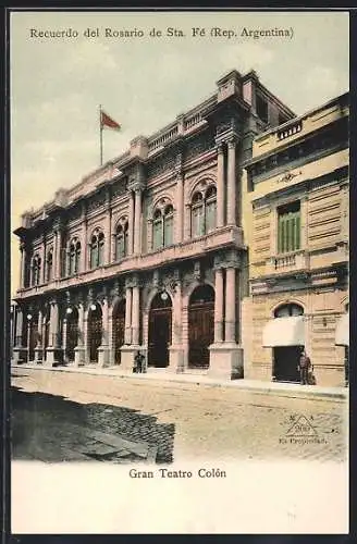 AK Rosario de Sta. Fé, Gran Teatro Colón