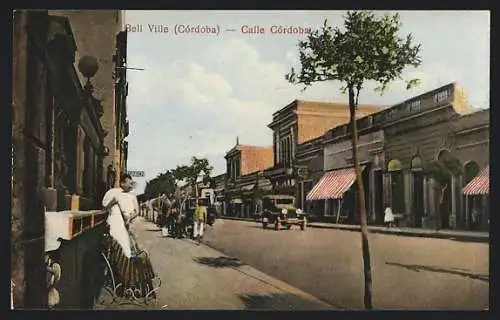 AK Bell Ville /Córdoba, Calle Córdoba