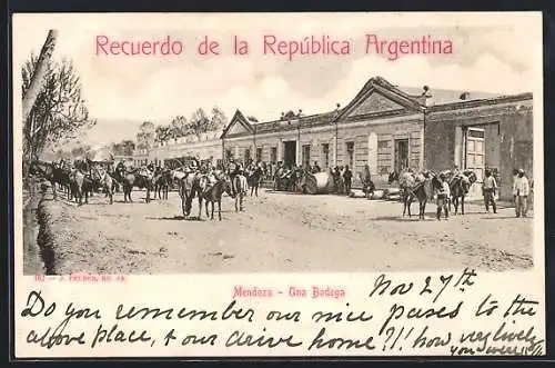 AK Mendoza, Una Bodega