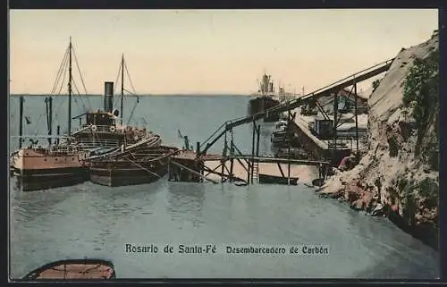 AK Rosario de Santa-Fé, Desembarcadero de Carbón