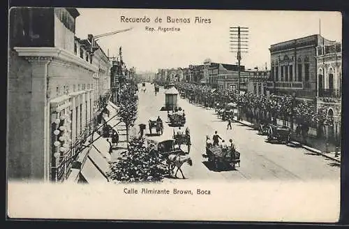 AK Buenos Aires, Calle Almirante Brown, Boca