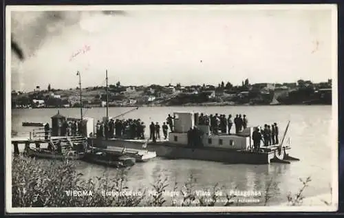 AK Viedma, Embarcadero Rio Negro y Vista de Patagones