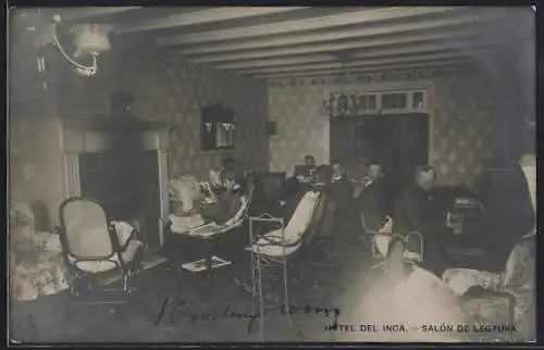 AK Puente del Inca, Hotel del Inca, Salón de Lectura
