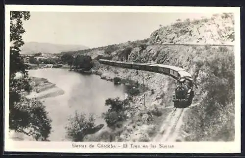 AK Córdoba, El Tren en las Sierras