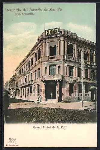 AK Rosario de Sta. Fé, Grand Hotel de la Paix
