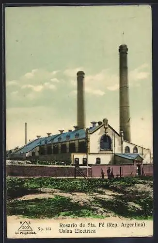 AK Rosario de Sta. Fé, Usina Electrica