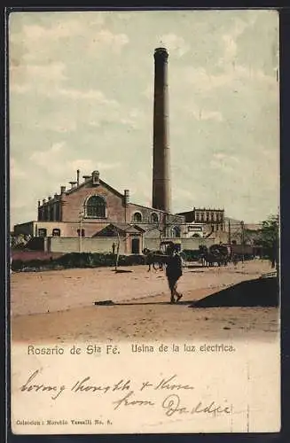 AK Rosario de Sta. Fé, Usina de la luz electrica