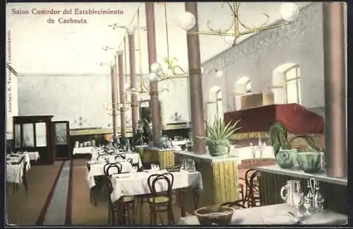 AK Cacheuta, Salon Comedor del Establecimiento