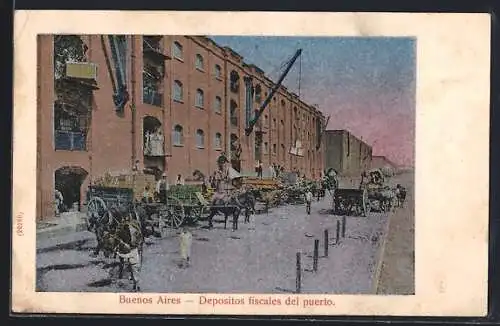 AK Buenos Aires, Depositos fiscales del puerto