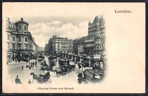 AK London, Charing Cross and Strand