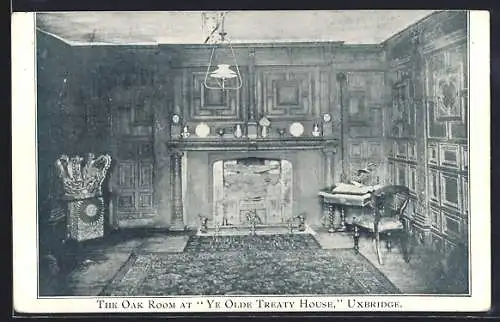 AK Uxbridge, Ye Olde Treaty House, The Oak Room