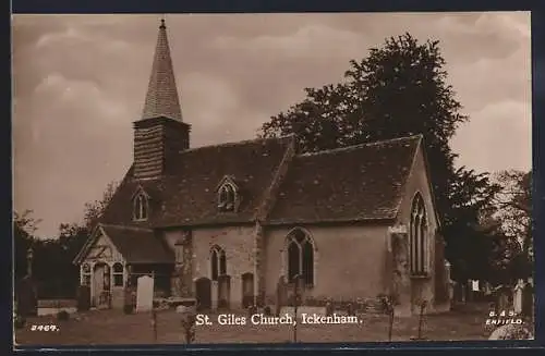 AK Ickenham, St. Giles Church