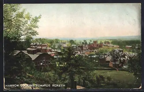 AK Harrow, Panorama looking towards Roxeth