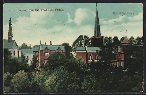 AK Harrow, Panorama from the Foot Ball Fields