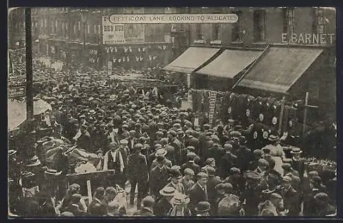 AK London, Petticoat Lane looking to Aldgate