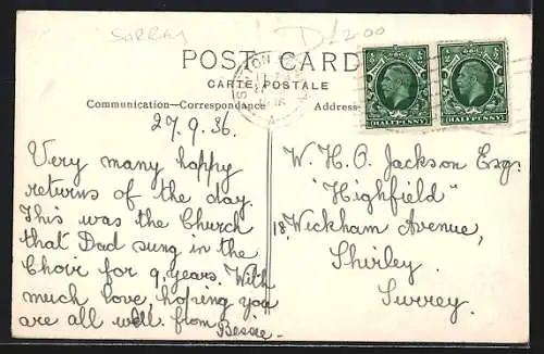 AK Croydon, Beddington Church