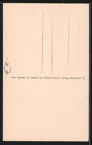 AK Alt-Berlin, Post-Strasse 15, Eingangsportal