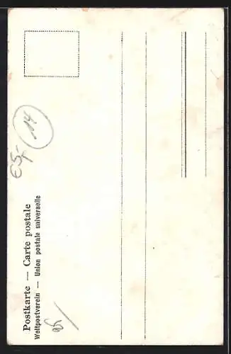 AK Berlin, Leipziger Strasse mit Blick auf Spittelmarkt