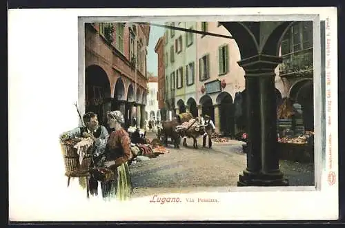 AK Lugano, Geschäfte an der Via Pessina