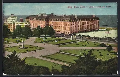 AK Mar del Plata, Plaza Colon y Casino