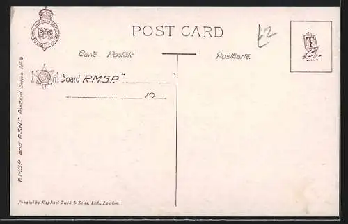 Künstler-AK Buenos Aires, Palacio de Gobierno