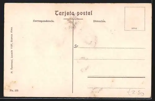 AK Buenos Aires, Indios civilizados comienda