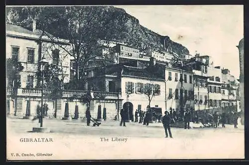 AK Gibraltar, the Library / Bibliothek