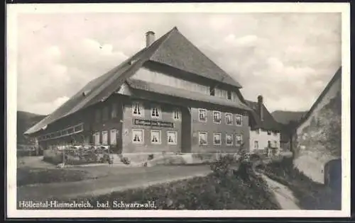 AK Höllental /Schwarzw., Gasthaus zum Himmelreich