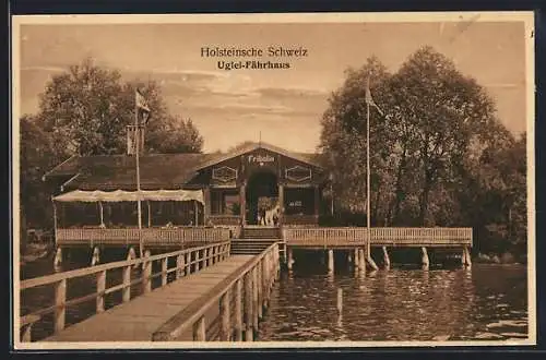 AK Eutin /Holsteinische Schweiz, Restaurant, Cafe und Konditorei Uglei-Fährhaus, Inh. Carl Bühl