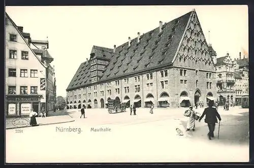AK Nürnberg, Blick auf die Mauthalle