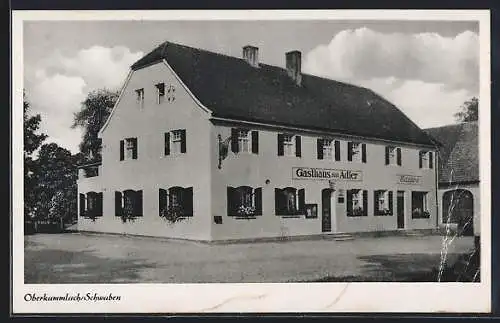 AK Oberkammlach, Gasthaus zum Adler