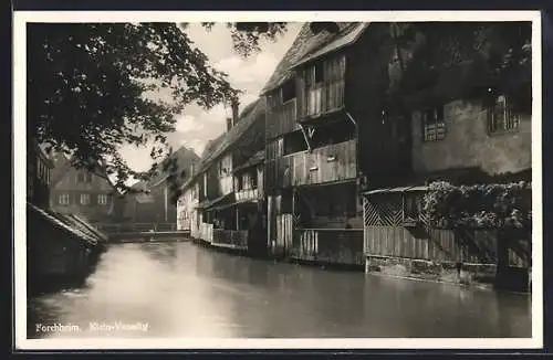 AK Forchheim / Bayern, Im Klein-Venedig