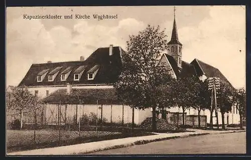 AK Waghäusel, Kapuzinerkloster und Kirche