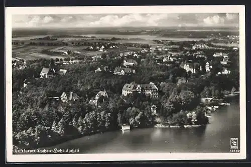 AK Lachen, Hohenlachen, Blick über den Ort