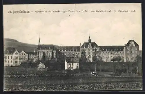 AK Waldbreitbach /Neuwied, St. Josephshaus, Mutterhaus der barmherzigen Franziskanerbrüder