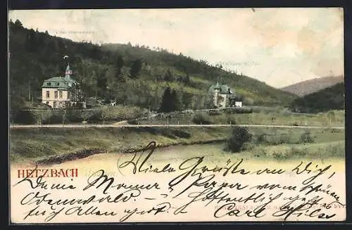 AK Hetzbach i. Odenw., Villa Monrepos und Stafford Villa