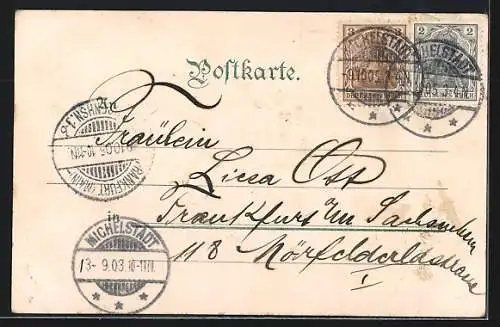 AK Hetzbach i. Odenw., Villa Monrepos und Stafford Villa
