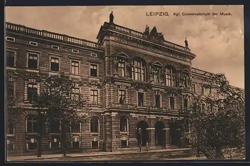AK Leipzig, Kgl. Conservatorium der Musik