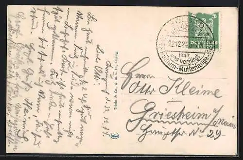 AK Kreuznach, Blick auf den Bismarckplatz