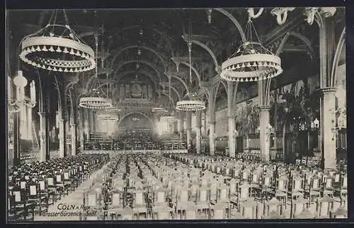 AK Cöln a. Rhein, Grosser-Gürzenich-Saal