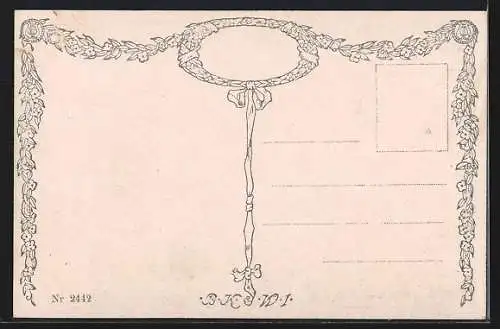 Künstler-AK sign. J. Edelmann: Sommernachtstraum