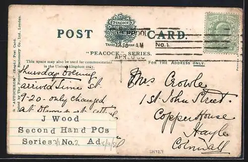 AK RMS Cedric im Hafen