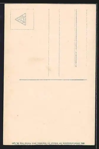 AK Seemannslos, Matrose mit seiner Liebsten, Kriegsschiff
