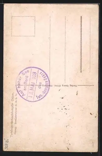 AK Passagierschiff Cobra des Hapag-Seebäderdienstes in voller Fahrt