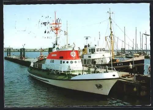 AK Borkum, Seenotrettungskreuzer Georg Breusing im Hafen