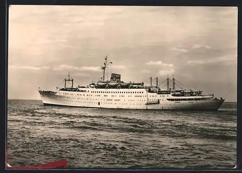 AK Passagierschiff Völkerfreundschaft, FDGB-Urlauberschiff