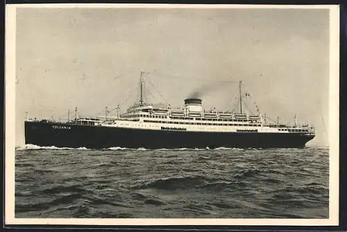 AK Dampfer M/S Vulcania, Cosulich Line Trieste