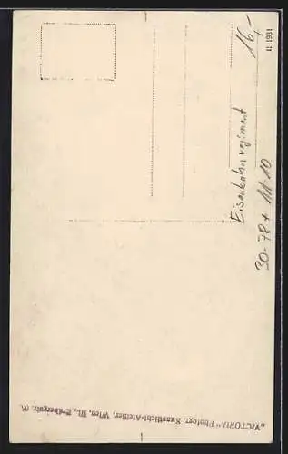 Foto-AK Österreichischer Soldat des Eisenbahnregiments