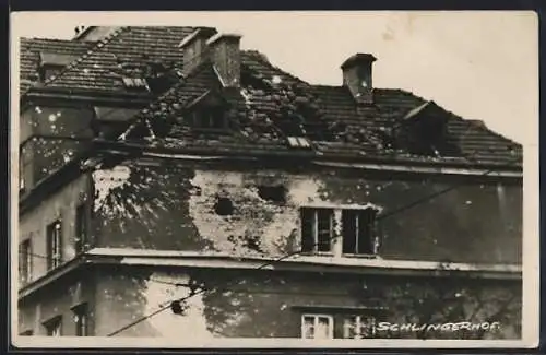 AK Wien, Februaraufstand 1934, Schlingerhof
